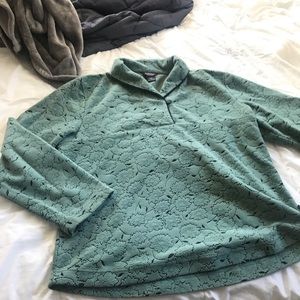 Vintage Woolrich sunflower pattern sweatshirt